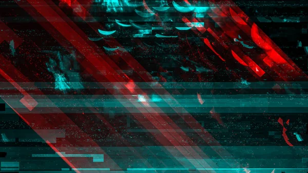 Nowoczesna technologia tło, Cyber Abstrakcja cyfrowy glitch — Zdjęcie stockowe