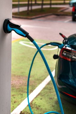 Elektrikli araç şarj istasyonu noktası