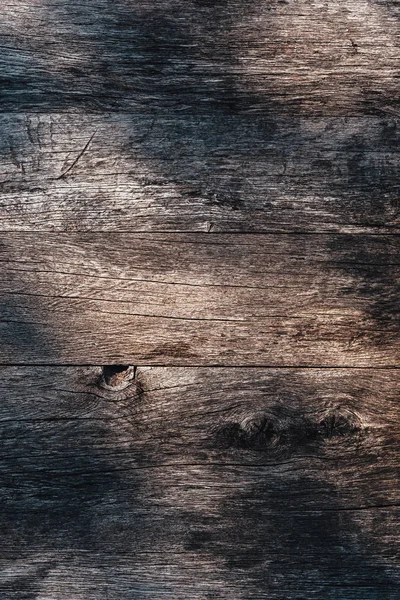 Grunge texture de surface en bois usé avec ombre — Photo