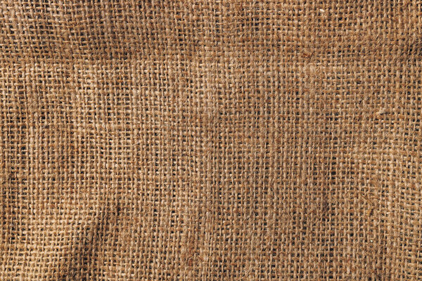Hessian sack material texture, burlap cloth background