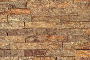 Arkaplan olarak dekoratif taş duvar yüzeyi