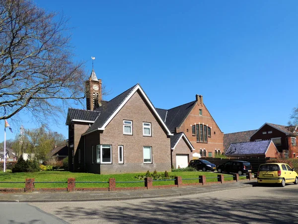 Hus Provinsen Groningen Nederländerna — Stockfoto