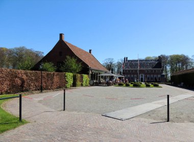 Menkemaborg tarihi kale Hollanda
