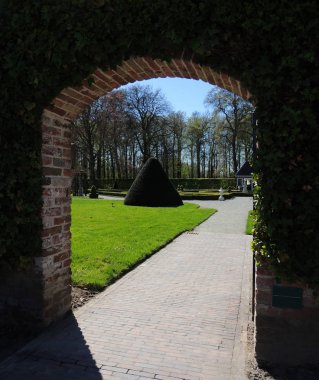 Menkemaborg tarihi kale Hollanda