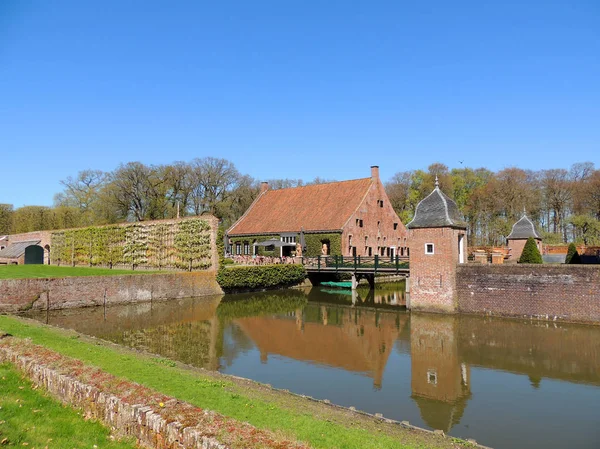 Det Historiska Slottet Menkemaborg Nederländerna — Stockfoto