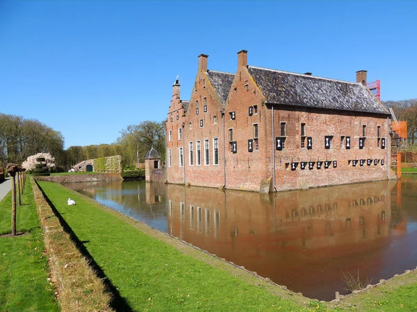 Det Historiska Slottet Menkemaborg Nederländerna — Stockfoto