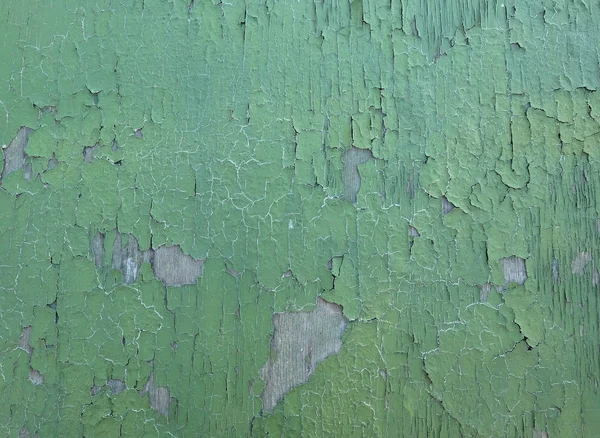 Pęknięty farby na drewniane tła — Zdjęcie stockowe