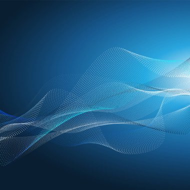 3d şeffaf dalgalı desenli arka plan