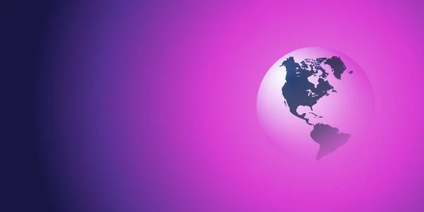 지구를 디자인 글로벌 비즈니스 세계화의 템플릿 — 스톡 벡터