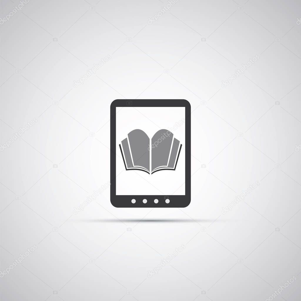 E-Book Reader Concept, Icon Design 