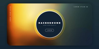 Soyut Renkli Minimalist Arkaplan Şablonu Bulanık Gradyan Doku, Gelecek Posteri veya İniş Sayfası Tasarımı - Vektör İllüzyonu