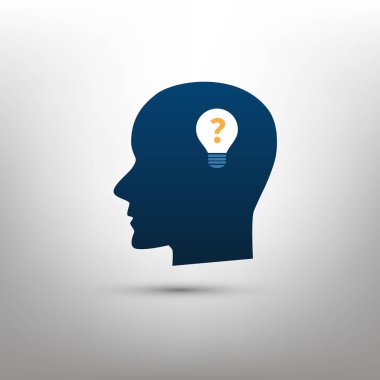 Yeni Olasılıklar, Fırsatlar, Fikirler - Fikir Sembolünün Vektör İllüstrasyonu, Simge Fikri Yaratıcı Tasarımı