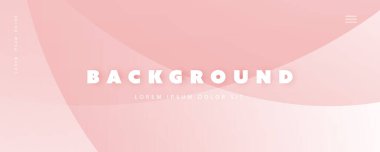Soyut Pembe Minimum Geometrik Desen Arkaplan, Çok Amaçlı Şablon, Gradyan Şekiller, Geleceğin Posteri, Başlık veya İniş Sayfa Tasarımı - Vektör Resimleri