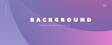 Soyut Mor Minimum Geometrik Desen Arkaplan, Çok Amaçlı Şablon, Gradyan Şekiller, Geleceğin Posteri, Başlık veya İniş Sayfa Tasarımı - Vektör Resimleri