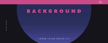 Soyut Mor ve Hayalet Mavi Minimum Geometrik Desen Arkaplan, Çok Amaçlı Şablon, Gradyan Şekiller, Geleceğin Posteri, Başlık veya İniş Sayfası Tasarımı - Vektör İllüstrasyonu