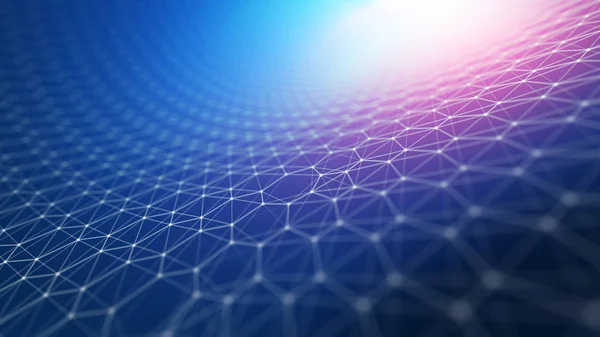 Sosyal web kavramı (3d çizim)