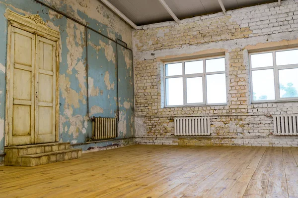 Old Weathered Room Abandoned Building — Stock Photo, Image