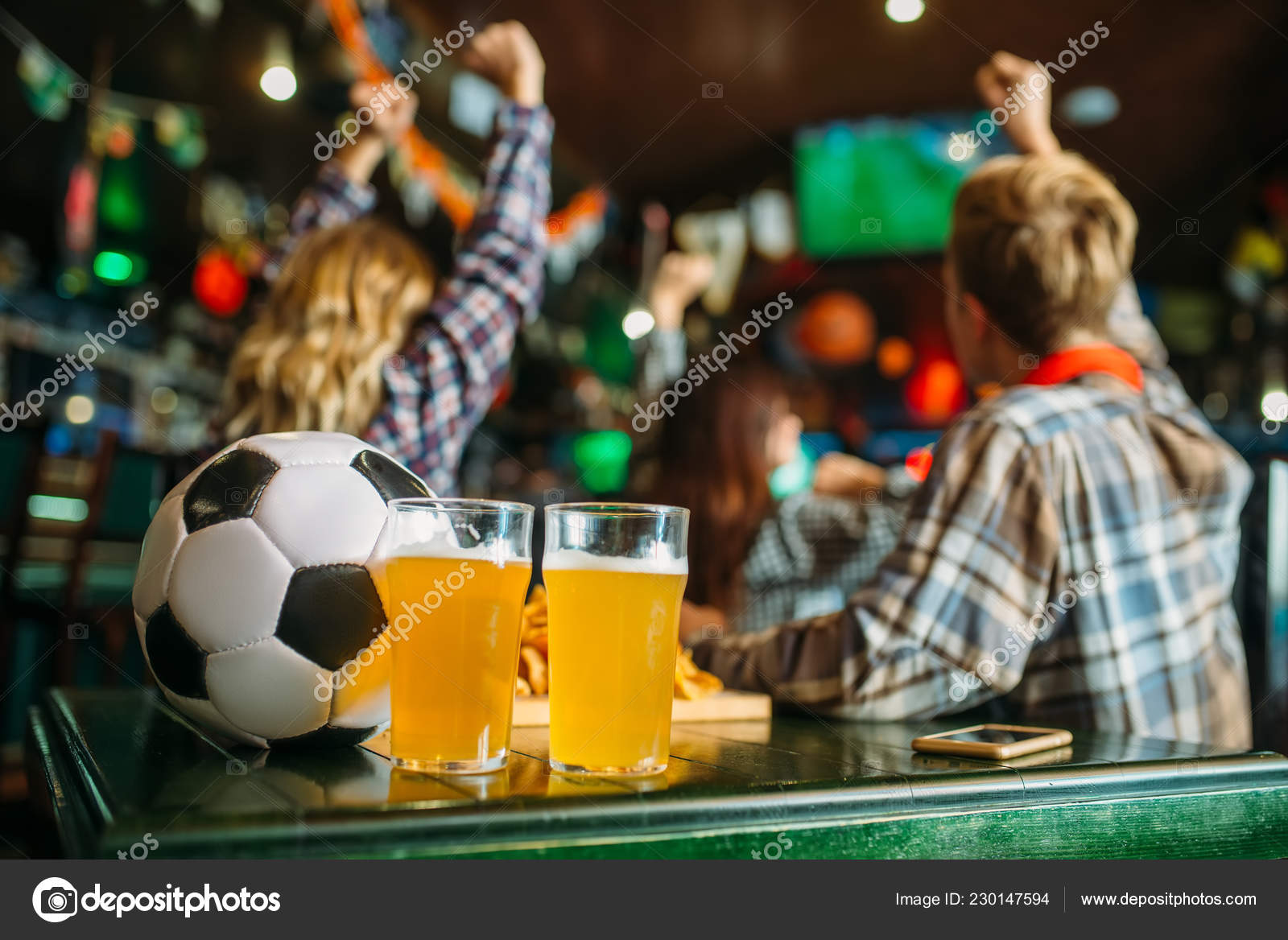 sports bar background