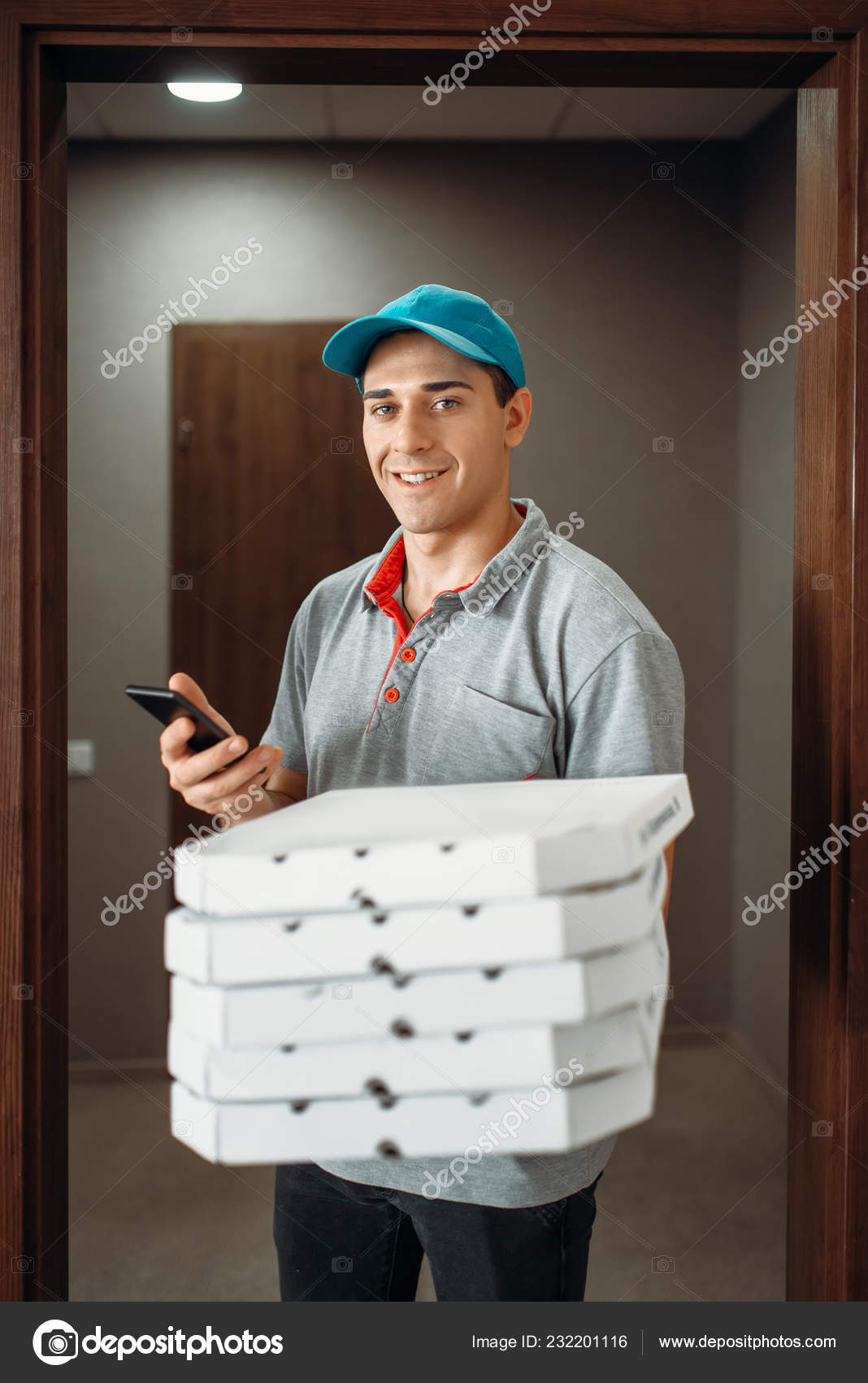 delivery boy cap
