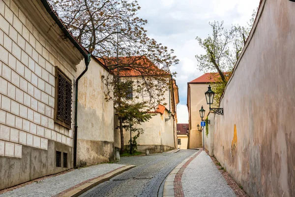 Oude Steegje Oude Europese Stad Niemand Zomer Toerisme Reizen Beroemde — Stockfoto