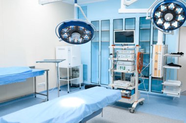 Profesyonel cerrahi, ameliyathane içi, hiç kimse. Çalışma araçları ve ekipmanları, modern sağlık kliniği, cerrahi tıp ve sağlık, hastanedeki sağlık hizmetleri