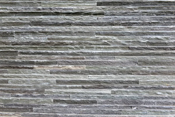 Parede Coberta Com Pedra Virada Cinza — Fotografia de Stock