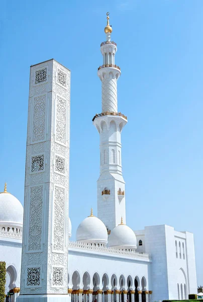 Sheikh Zayed Ulu Camii Abu Dhabi Birleşik Arap Emirlikleri — Stok fotoğraf