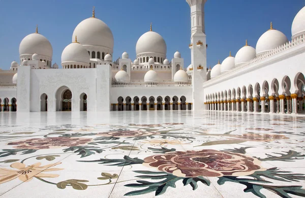 Grande Mosquée Cheikh Zayed Abu Dhabi Eau — Photo