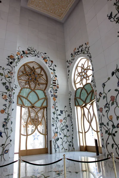 아부다비 그랜드 모스크 — 스톡 사진