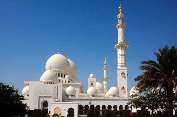 Grande Mosquée Cheikh Zayed Abu Dhabi Eau — Photo