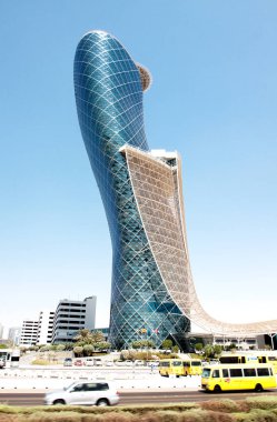 Sermaye Gate iin Abu Dabi. Birleşik Arap Emirlikleri