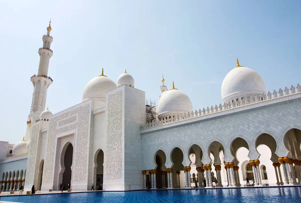 Mezquita Sheikh Zayed Abu Dhabi Emiratos Árabes Unidos — Foto de Stock