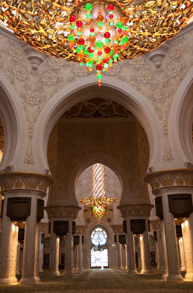 Große Moschee Von Abu Dhabi — Stockfoto