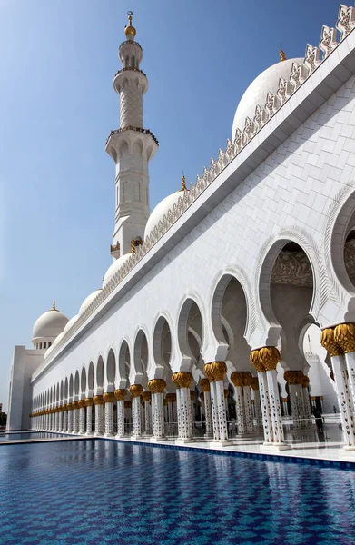 Sheikh Zayed Ulu Camii Abu Dhabi Birleşik Arap Emirlikleri — Stok fotoğraf