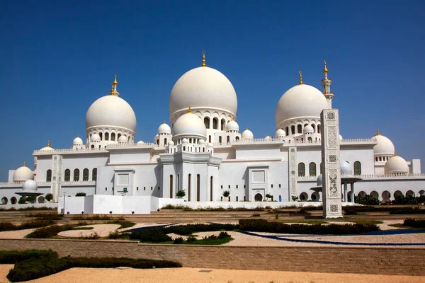 Sheikh Zayed Ulu Camii Abu Dhabi Birleşik Arap Emirlikleri — Stok fotoğraf