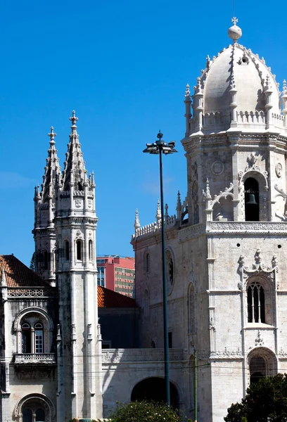 Μονή Jeronimos Στη Λισαβόνα Πορτογαλία — Φωτογραφία Αρχείου