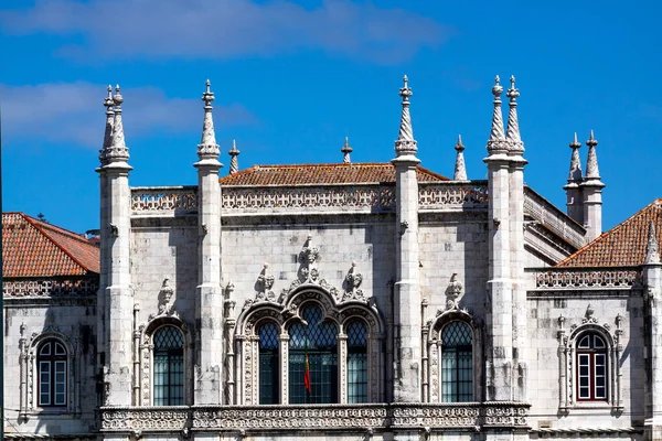 Μονή Jeronimos Στη Λισαβόνα Πορτογαλία — Φωτογραφία Αρχείου