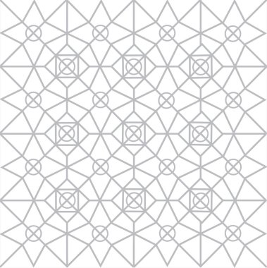 Gri ve beyaz geometrik seamless modeli, arka plan, vektör
