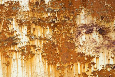 Paslanmış çeliğin arka plan dokusu.