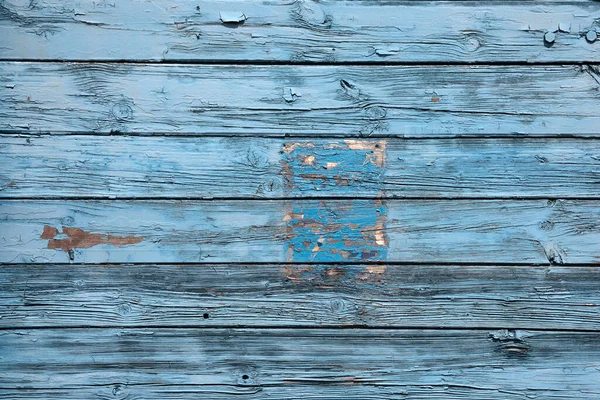 Antiguo Fondo Pintado Madera Azul — Foto de Stock