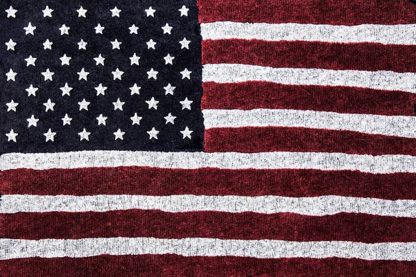 Grunge Flagge Der Usa — Stockfoto