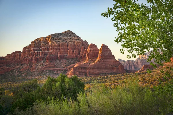 Живописный Вид Формирование Красной Роки Седоне Аризона — стоковое фото