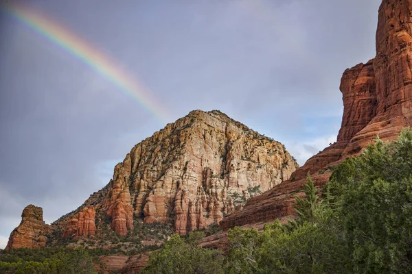 Festői Kilátással Red Rock Formáció Sedona Arizona — Stock Fotó