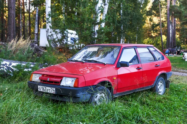Арамиль Россия Сентября 2017 Года Автомобиль Лада 2109 Самара Загородном Стоковое Фото