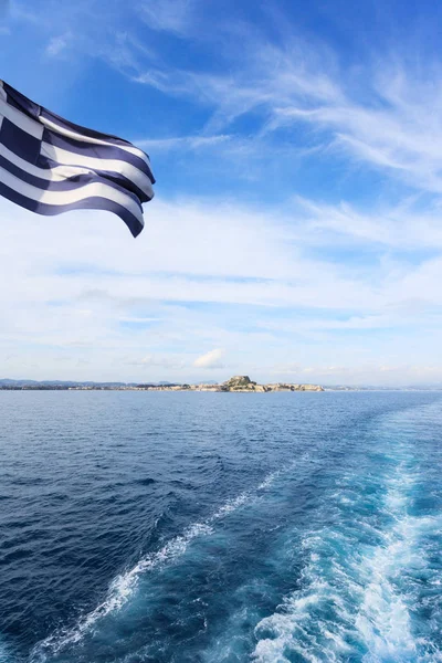 Podróżowanie Piękne Nieodkryte Wyspy Korfu — Zdjęcie stockowe