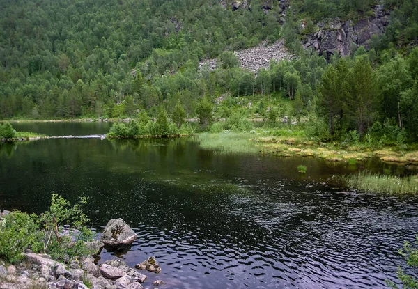 Norveç Seyahat Dağlar Nehirler Göller Vadiler — Stok fotoğraf