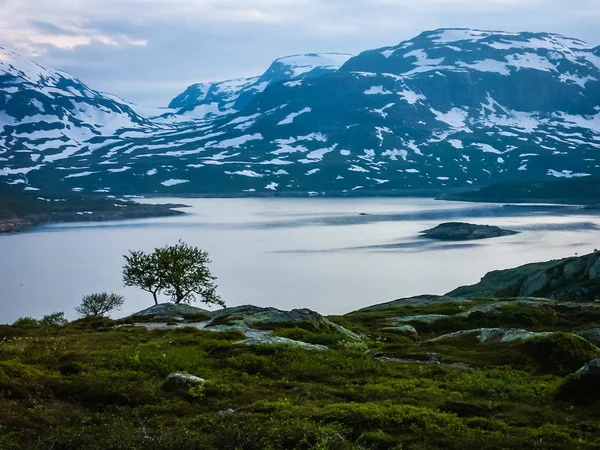 Resa Till Norge Berg Floder Sjöar Och Dalen — Stockfoto