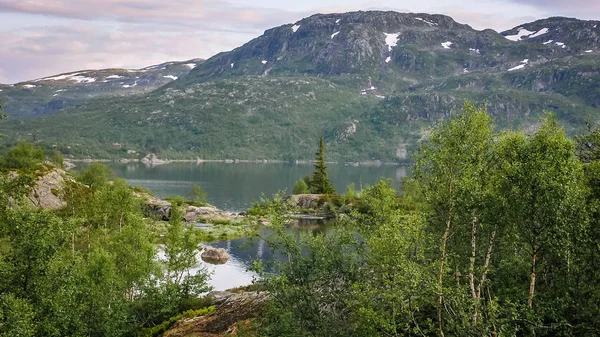 Reis Naar Noorwegen Bergen Rivieren Meren Valleien — Stockfoto