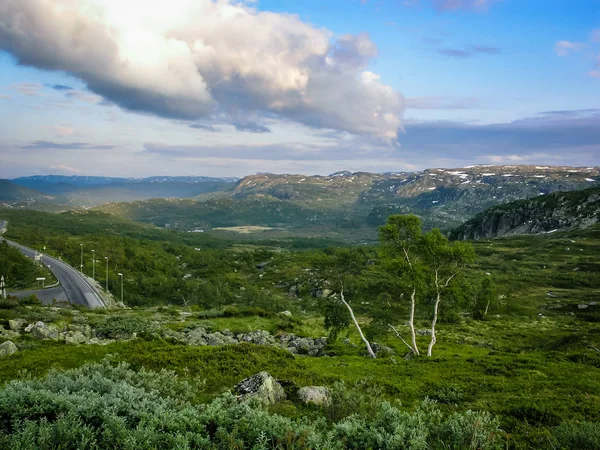 Reis Naar Noorwegen Bergen Rivieren Meren Vallei — Stockfoto