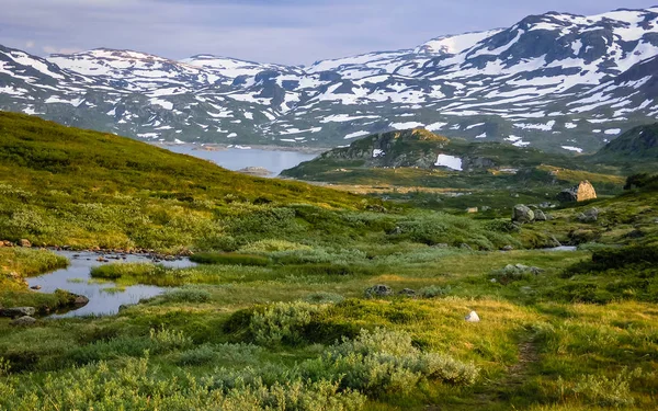 Reis Naar Noorwegen Bergen Rivieren Meren Valleien — Stockfoto